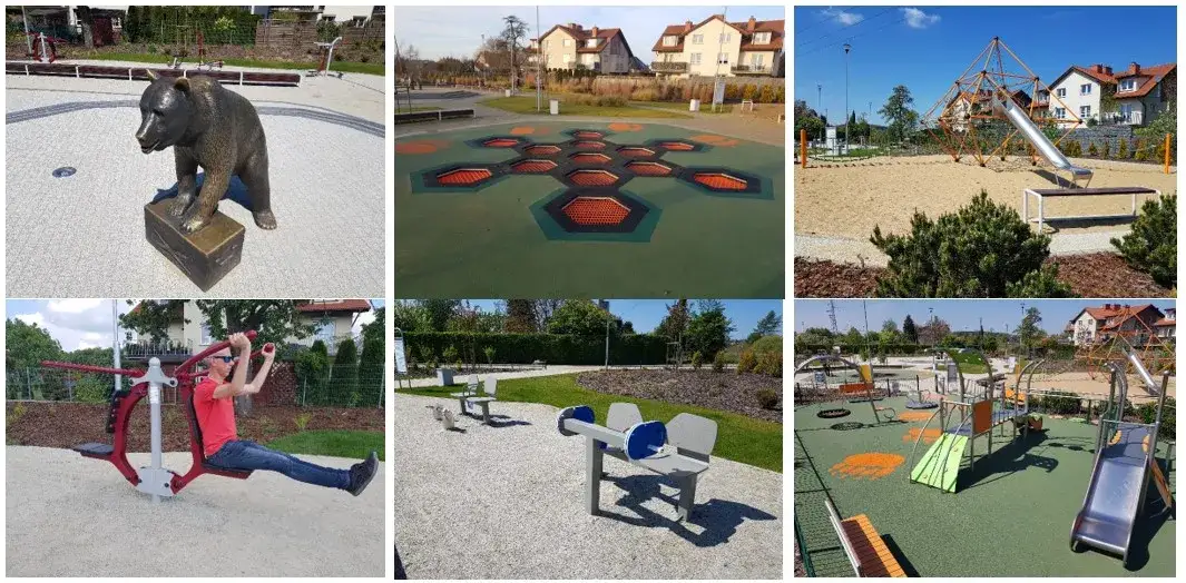 Przykładowe place zabaw dla różnych budżetów